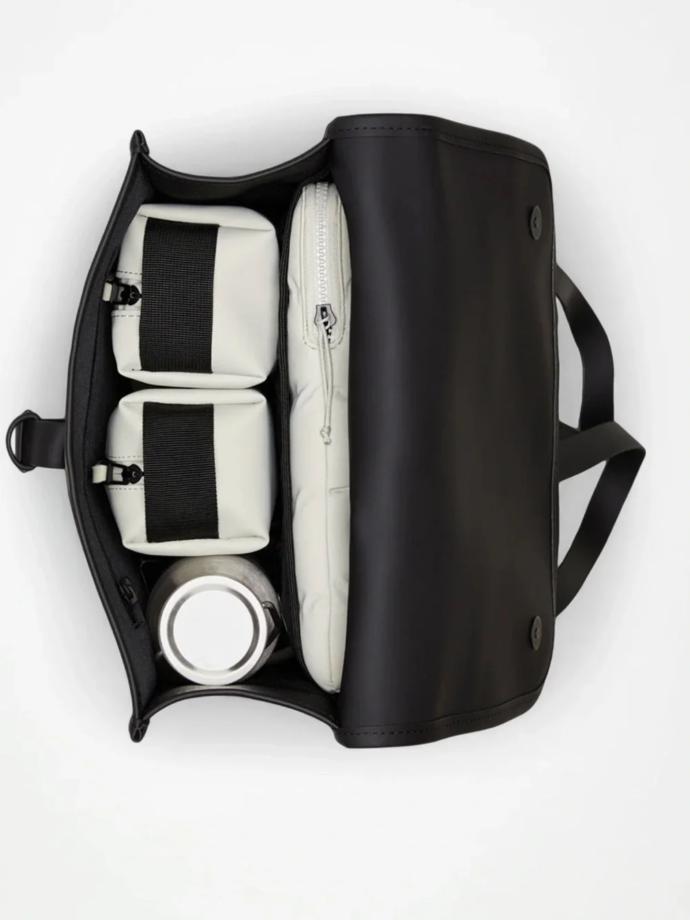 Rains Waterproof black backpack NWT